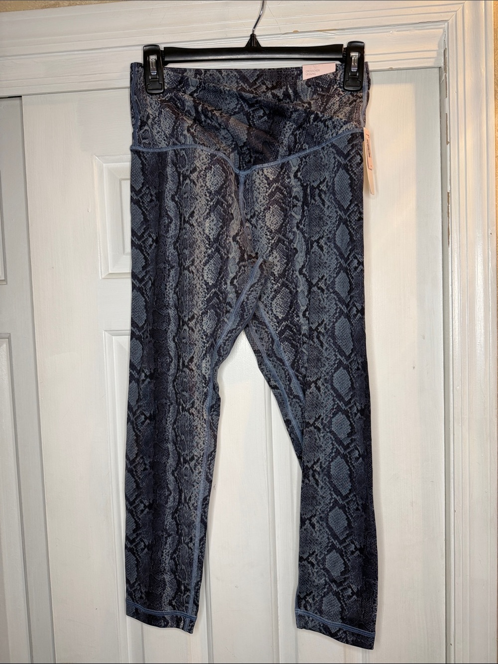 Victoria's Secret Blue/Gray Snake-Print High-Waist Leggings